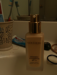 Natural result; for acne, layers are needed.